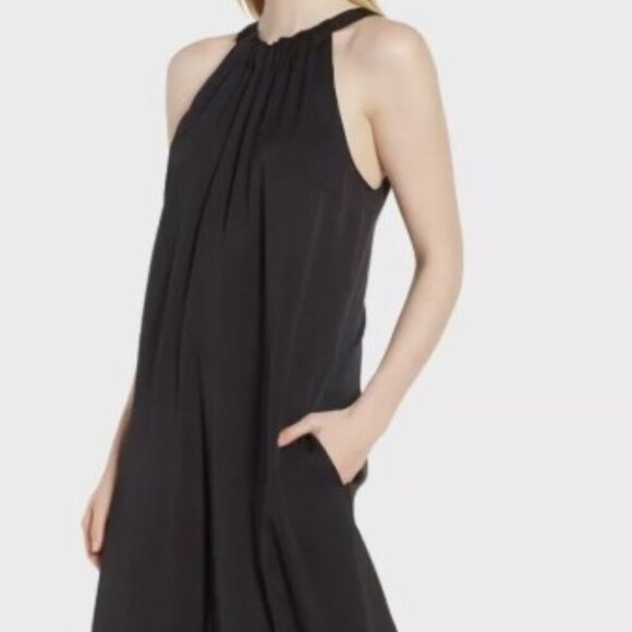 🖤 Title: Lewit Black Wide Leg Jumpsuit – Size 8 Sexy, Sleek & Pocket-Perfect - Picture 13 of 13